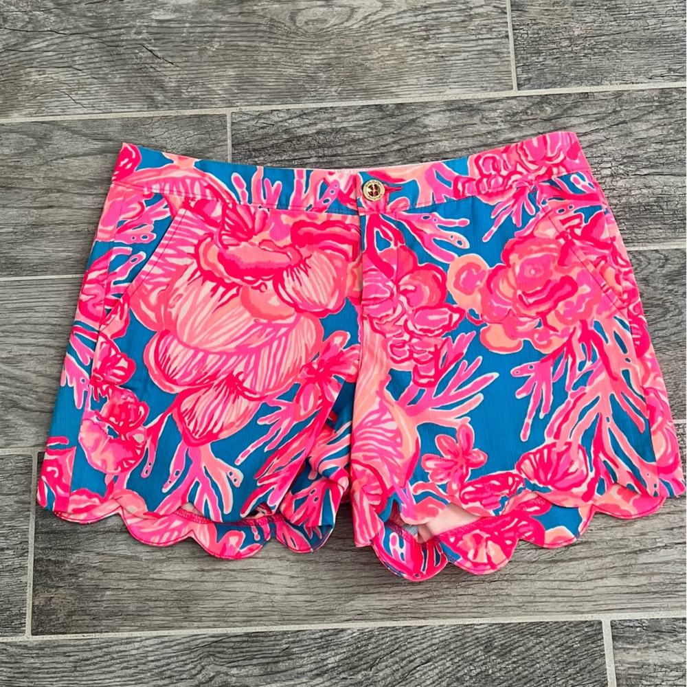Pink Lily Pulitzer shorts